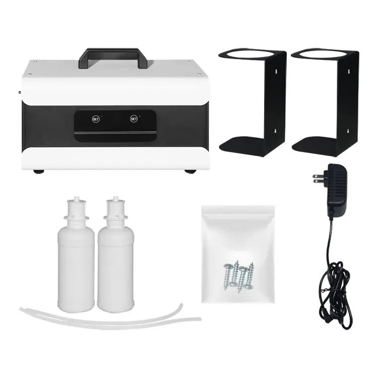 Twin Nozzle Automatic Portable Scent Nebulizer for Super Large Areas