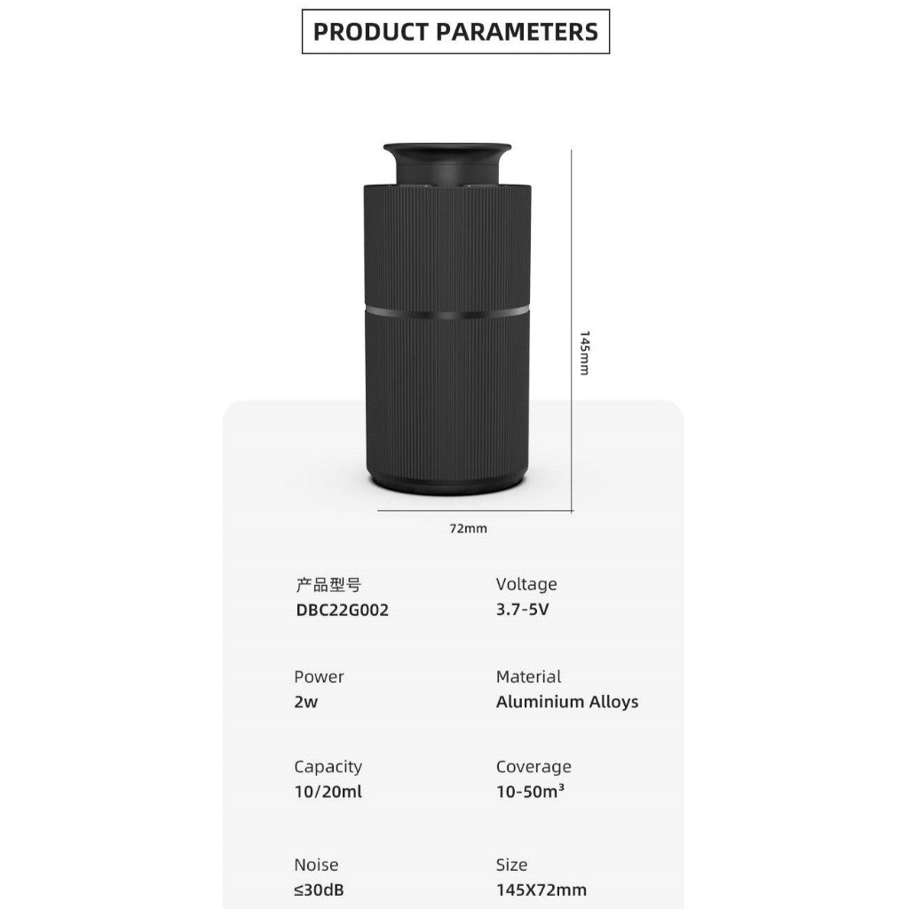 Spire Carroma Smart Aroma Diffuser - Cordless and Versatile