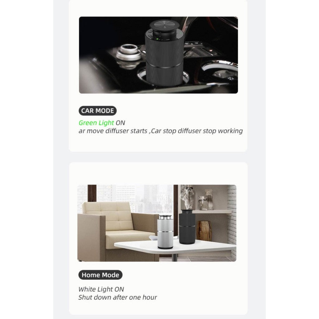 Spire Carroma Smart Aroma Diffuser - Cordless and Versatile