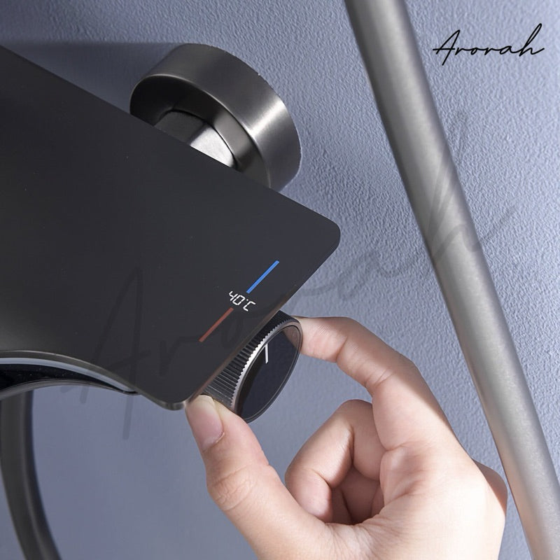 Majestic Modern Thermostatic Shower System for BTO Homes