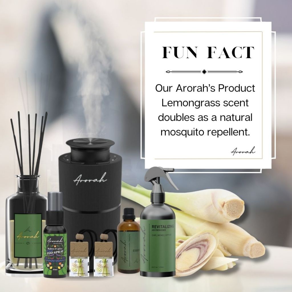 Lemongrass Bundle 7in1 Home Mosquito Repellent Home Essential Gift Set