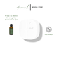 ARORAH AM-50 Waterless Essential Oil Diffuser Nebulizer For Up To 120m3 With 100ML Bottle Capacity