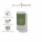 ARORAH 120g CRYSTAL Mineral Unscented Deodorant Stick