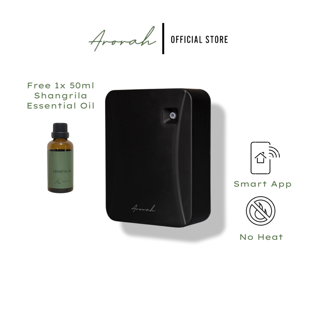 ARORAH F80 Waterless Essential Oil Diffuser Smart App Control Nebulizer
