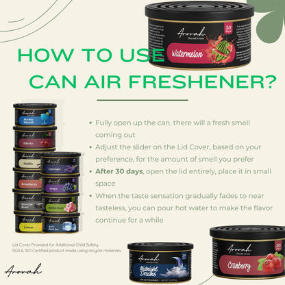 Premium Can Air Freshener Car Perfume