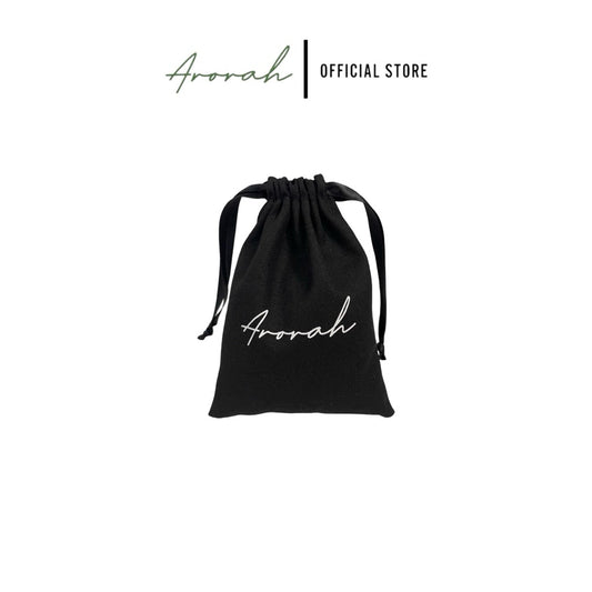 Canvas Drawstring Gift Bag Size 16cm x 7cm