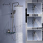 ARORAH S1 Modern Thermostatic Shower System with Temperature Display and LED Light Hot Cold Shower Faucet For BTO Home