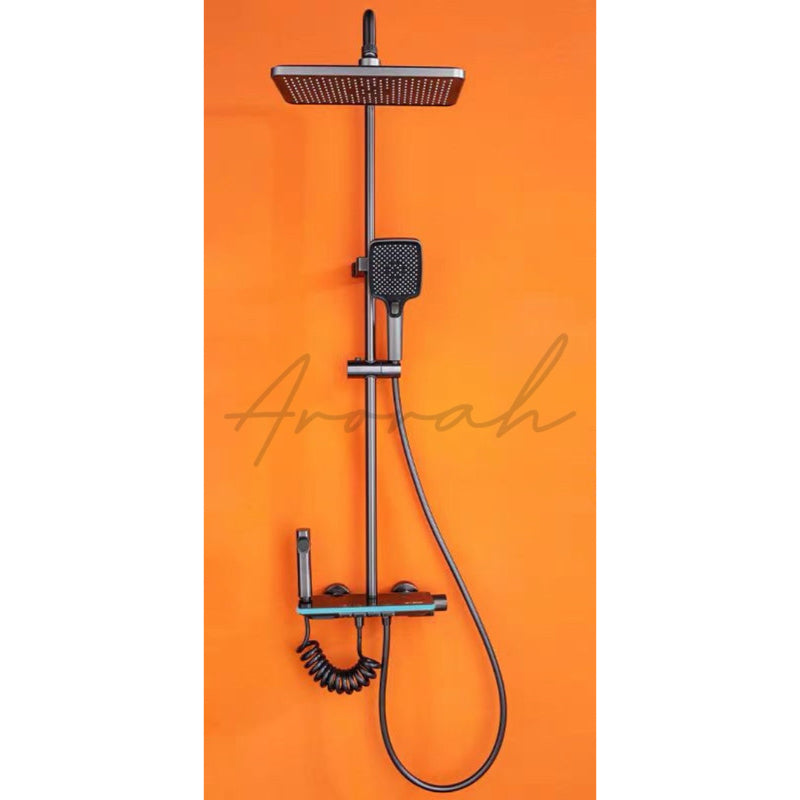 Wide Shower Rain Set