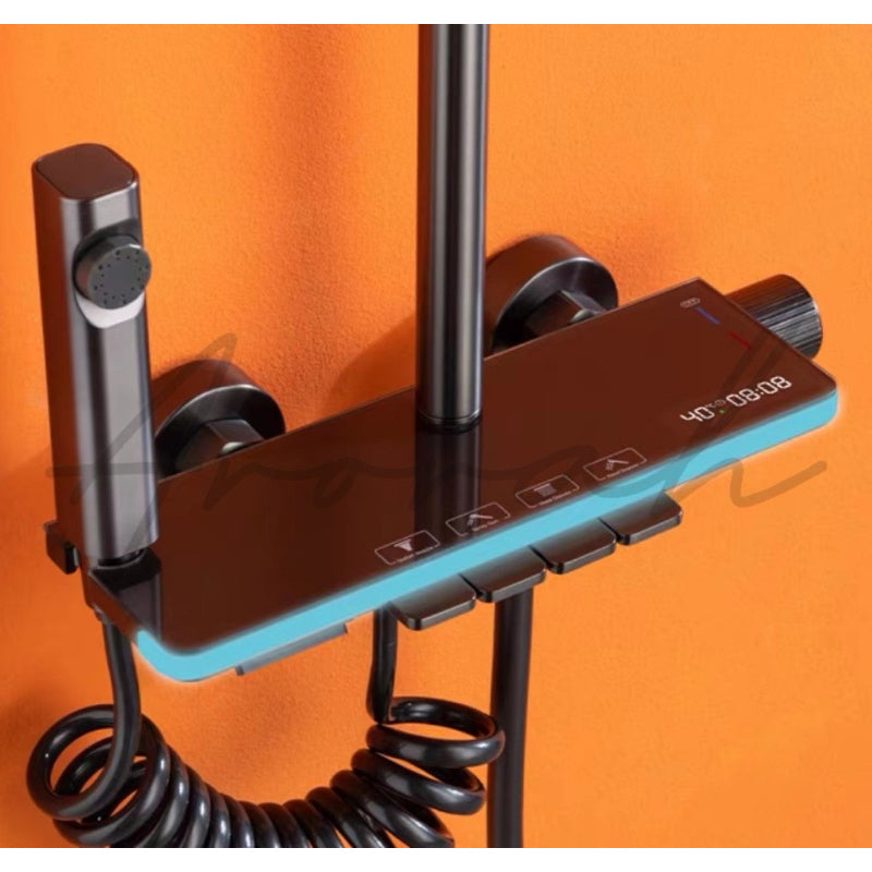 Shower rain set with bidet