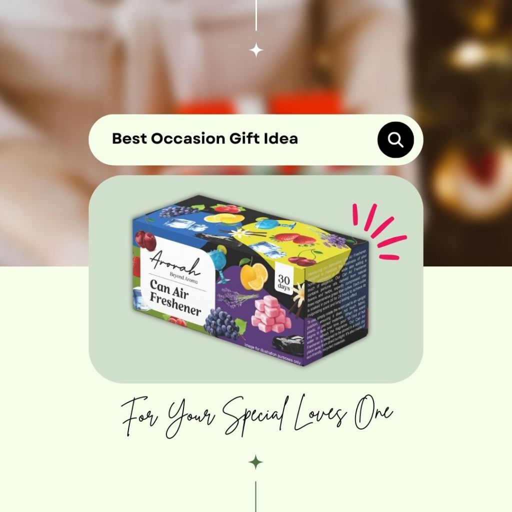 Car Can Freshener Top Scent Gift Set  Gift  Ideas 4’s In A Box