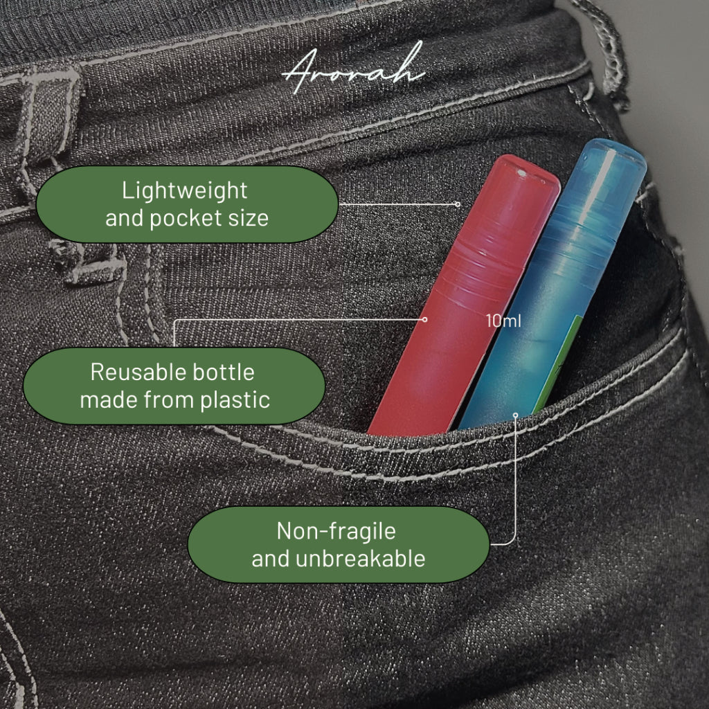 10ML Oil Base Men's & Women’s EDP Inspired Fragrance Body Parfum Travel Size Pocket Perfume