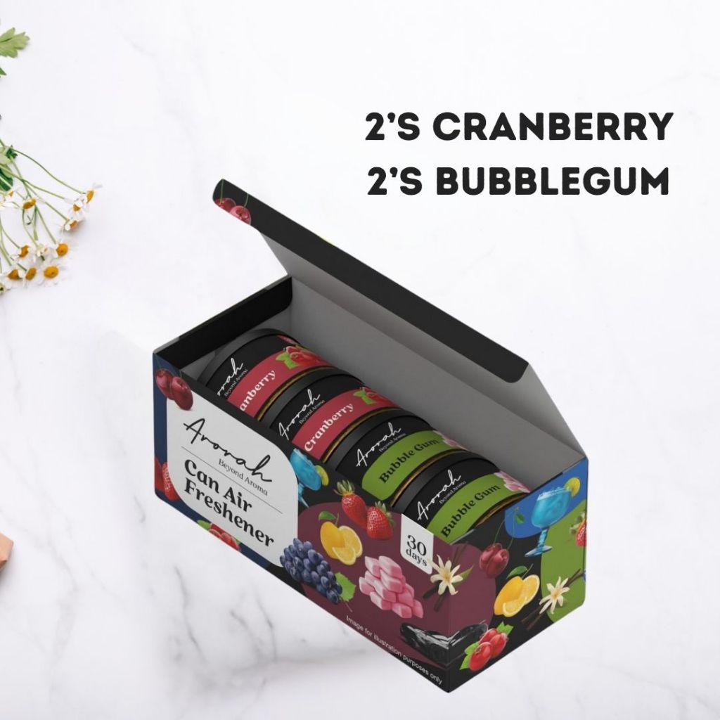 Car Can Freshener Top Scent Gift Set  Gift  Ideas 4’s In A Box