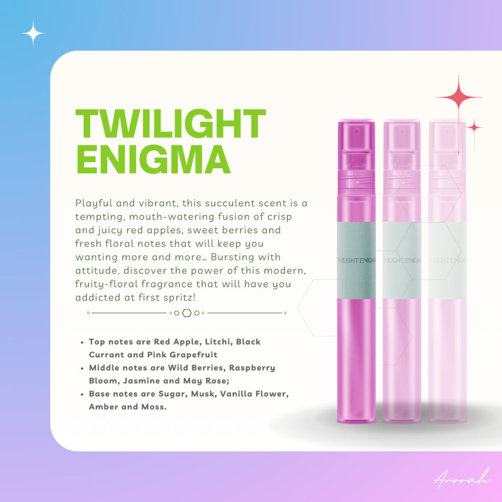 10ML Oil Base Men's & Women’s EDP Inspired Fragrance Body Parfum Travel Size Pocket Perfume