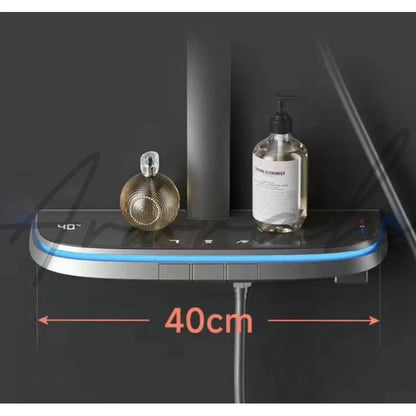 Ellipse Modern Waterfall Shower Set