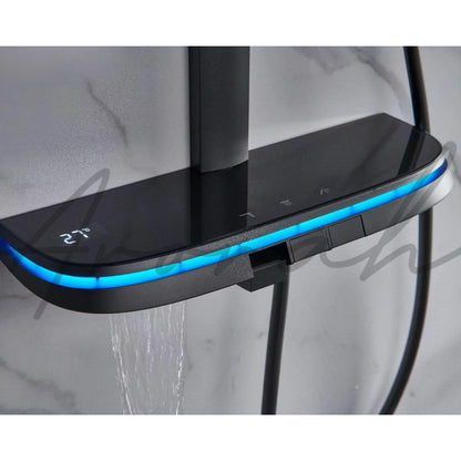 Ellipse Modern Waterfall Shower Set