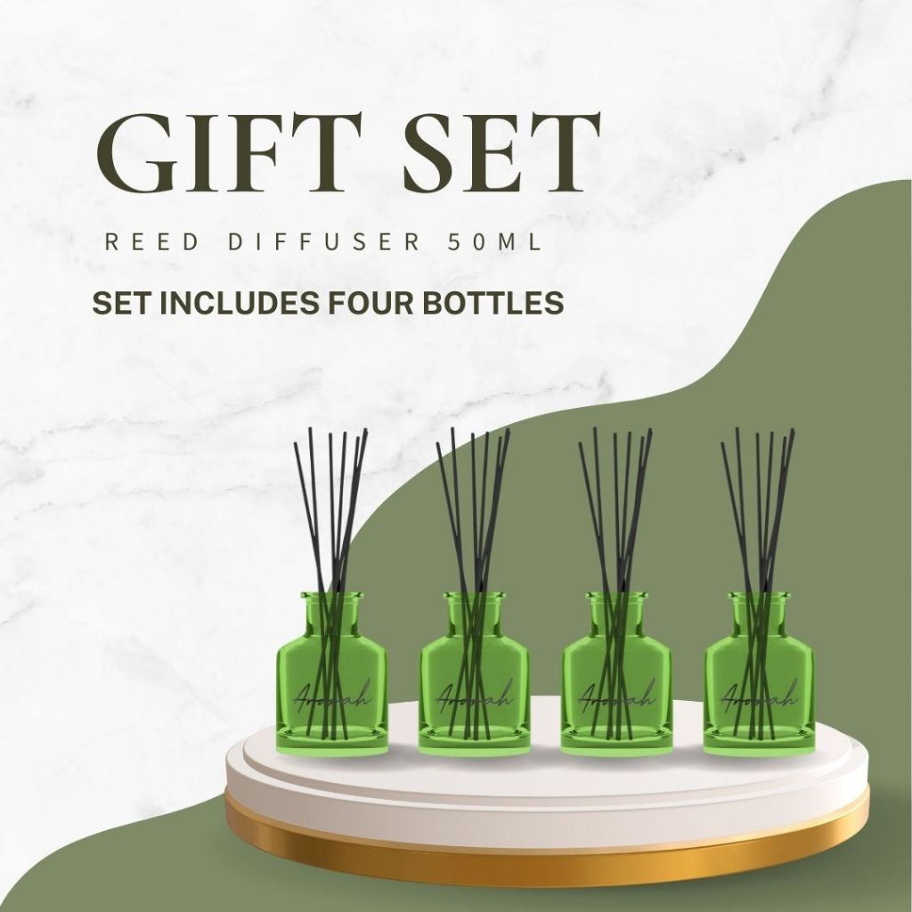 Bundle Set X4 50ml Reed Diffuser Home Essential Gift Set – Arorah Products