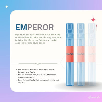 10ML Oil Base Men's & Women’s EDP Inspired Fragrance Body Parfum Travel Size Pocket Perfume