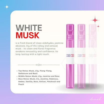 10ML Oil Base Men's & Women’s EDP Inspired Fragrance Body Parfum Travel Size Pocket Perfume