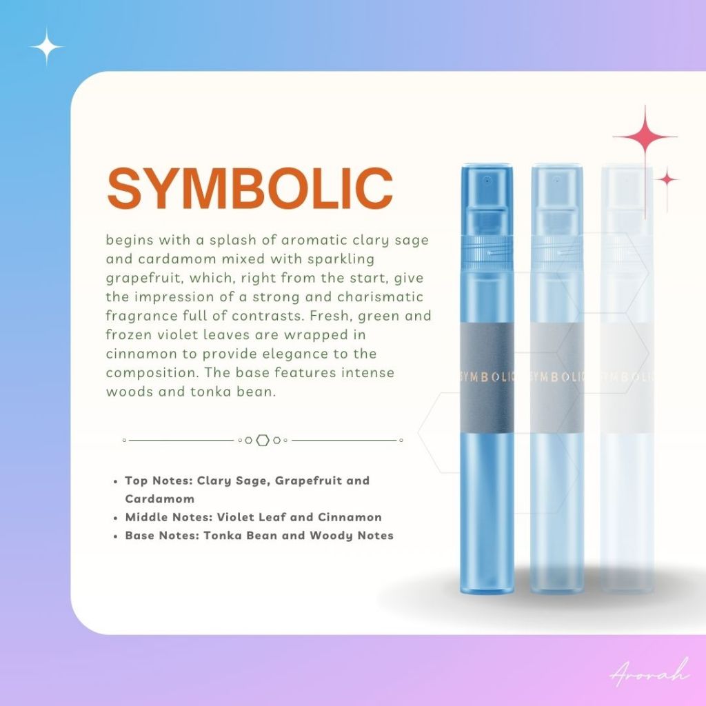 10ML Oil Base Men's & Women’s EDP Inspired Fragrance Body Parfum Travel Size Pocket Perfume