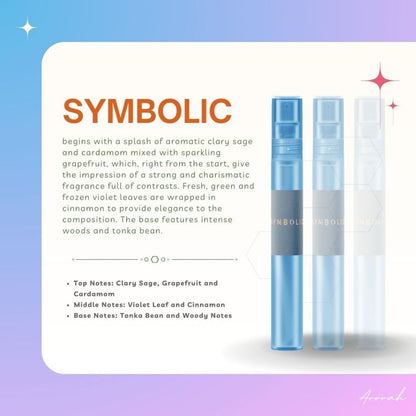 10ML Oil Base Men's & Women’s EDP Inspired Fragrance Body Parfum Travel Size Pocket Perfume