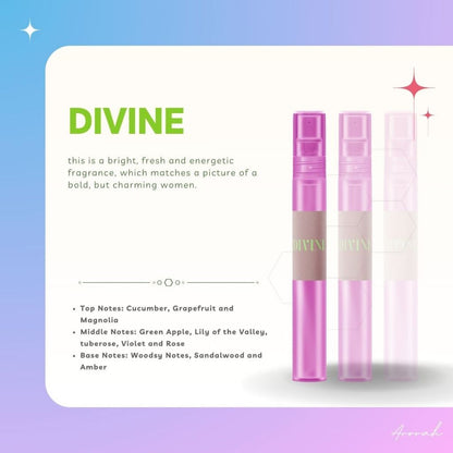 10ML Oil Base Men's & Women’s EDP Inspired Fragrance Body Parfum Travel Size Pocket Perfume