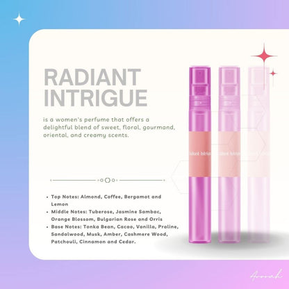 10ML Oil Base Men's & Women’s EDP Inspired Fragrance Body Parfum Travel Size Pocket Perfume