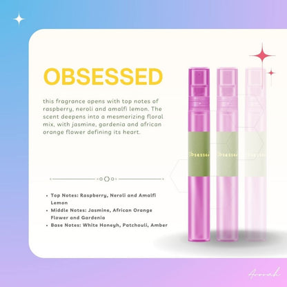 10ML Oil Base Men's & Women’s EDP Inspired Fragrance Body Parfum Travel Size Pocket Perfume