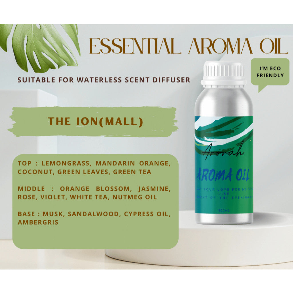 500ML Aromatherapy Essential Oil for Waterless Nebulizer Diffuser – Pure Fragrance Oil