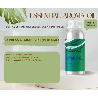 500ML Aromatherapy Essential Oil for Waterless Nebulizer Diffuser – Pure Fragrance Oil