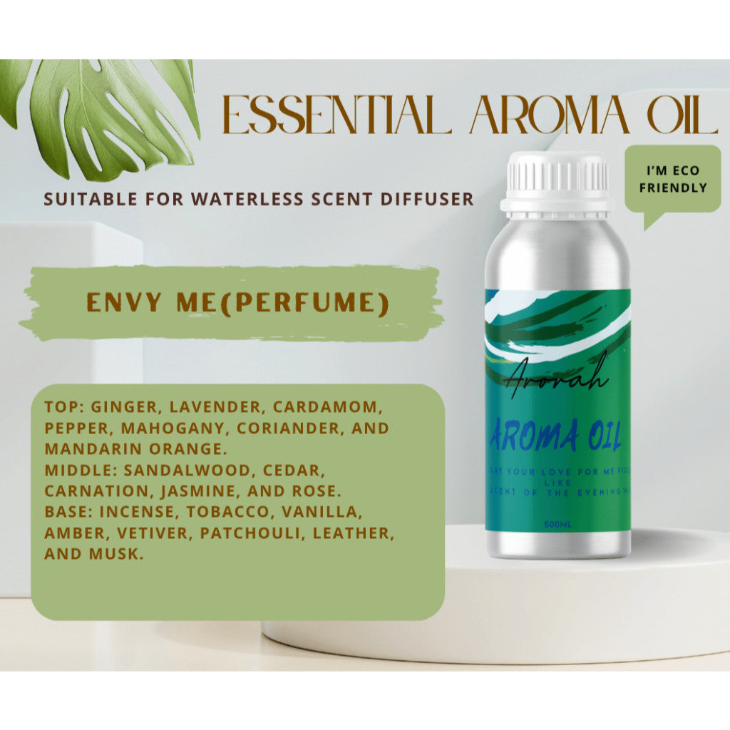500ML Aromatherapy Essential Oil for Waterless Nebulizer Diffuser – Pure Fragrance Oil