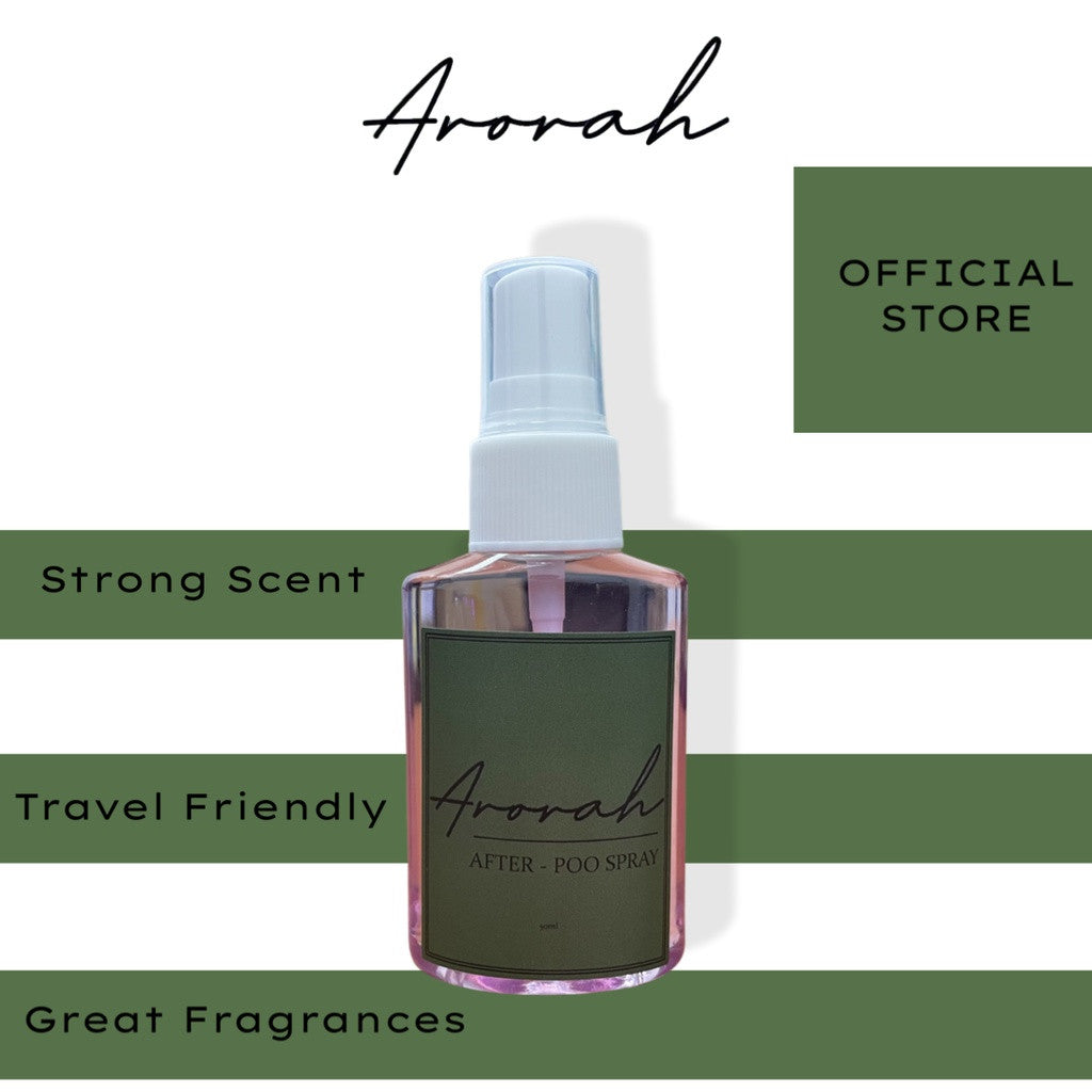 ARORAH Before And After Poo Toilet Spray 50ml