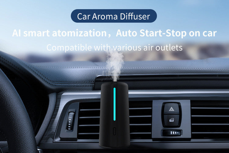 ARORAH Car Nebulizer Ultrasonic Waterless Essential Oil Diffuser